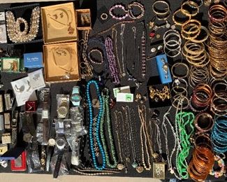 Hundreds of pieces of Costume Jewelry