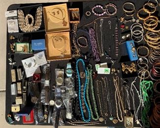 Hundreds of pieces of Costume Jewelry