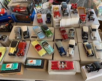 Many Diecast Cars
