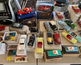 Many Diecast Cars