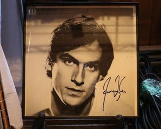 Signed James Taylor record
