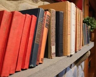 Hundreds of vintage and contemporary books
