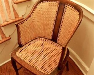 Beautiful benchmade cane chair