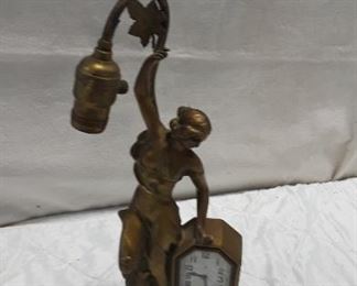 Vintage Art Deco Lamp or Clock