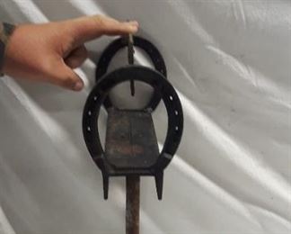 Old Cast Iron Horse Shoe Boot Scraper