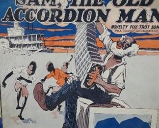 Sam, The old Accordion Man Sheet Music
