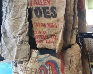 Coffe, flour , and Potato Bags