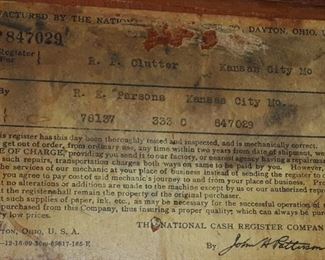 1905 National Cash Register 