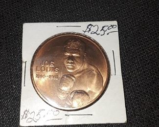 Joe Lewis Coin 