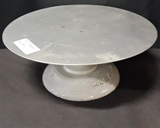 1930's Bakery Cake Plate 