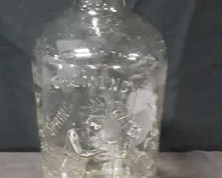 Chemung Spring water Bottle Glass 