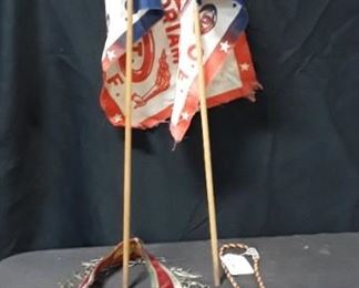 Oddfellow Sash, flags, Medallion and more  