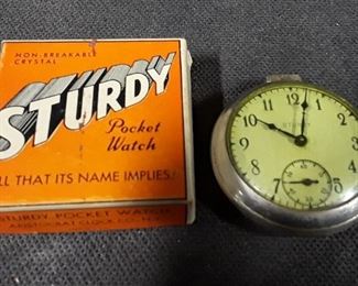 Sturdy Pocket Watch with box 