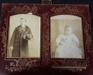 Antique photo album