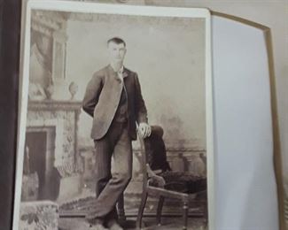 Antique photo album