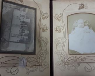 Antique photo album