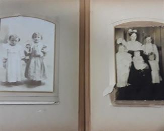Antique photo album