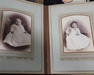 Antique photo album