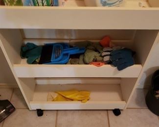 Rolling Laundry Cart/Shelf