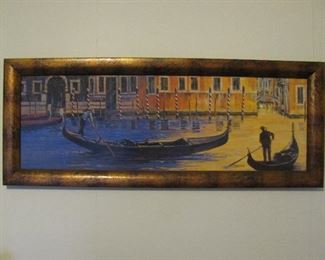 Another  Venice Italy Canal Painting - Signed