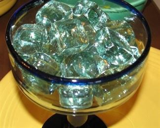 Glass Ice Cubes look crystal clear ice!