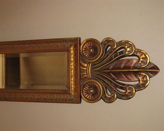 Long Decorative Mirror Close up of Ends