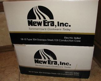 New Era Electric Skillets New in Box