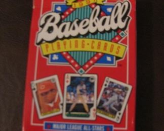 1991 Major League All-Stars Baseball Playing Cards