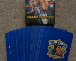 Vintage 1989 R.J. Reynolds Joe Camel Smooth Character Cigarette Playing Cards