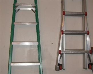 Little Giant 17 ft. Aluminum Extension Ladder and Other Ladders 