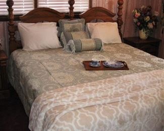 King Size Bed - Monarch Supreme Super Firm Mattress - New Condition