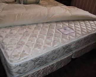 King Size Bed - Monarch Supreme Super Firm Mattress - New Condition