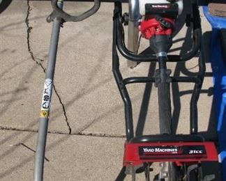 Gas Weed Trimmer - Gas  Rototiller