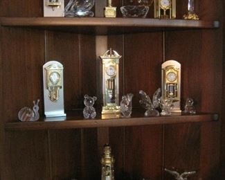 Miniature Bulova Clocks.