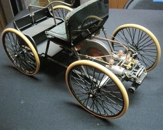 1896 Ford Quadricycle Model.