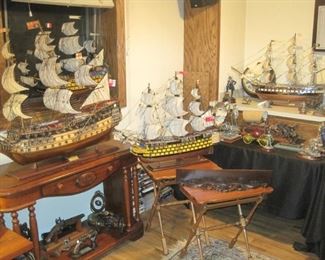 Model Ships and Iron Sides.