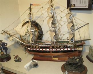 Model Ships and Iron Sides.