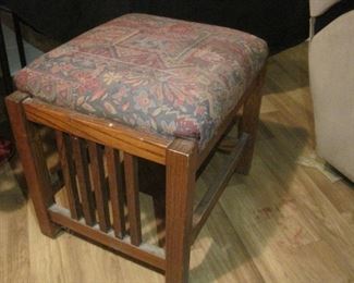 Mission style Foot Stool.