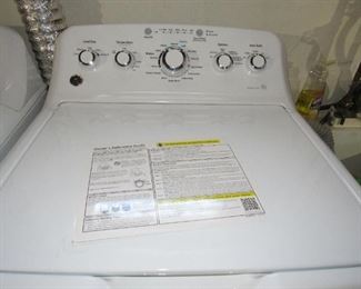 GE High Capacity Washer/Dryer 