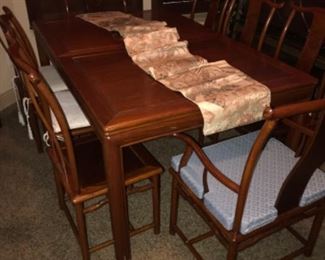 Beautiful Asian dining table and chairs!