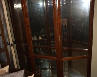Lighted china display cabinet 