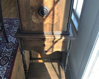 vintage telephone stand