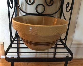 antique mixing bowl