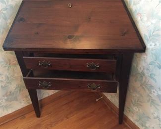 Wooden Corner Desk 