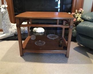 Thomasville MidCentury wooden Modern End Table