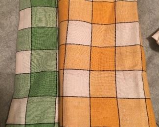 Several Linen Card Table cloths