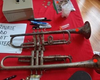 old trumpets