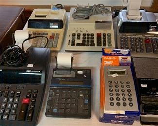 Electric calculators