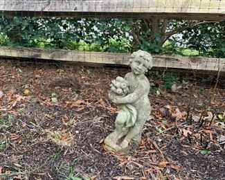 Seasons Child Garden Statue