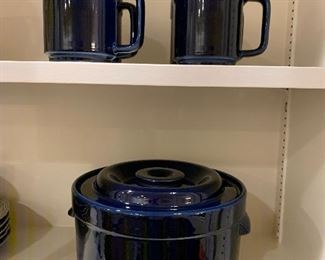 Phaltzgraph Cobalt Blue soup tureen